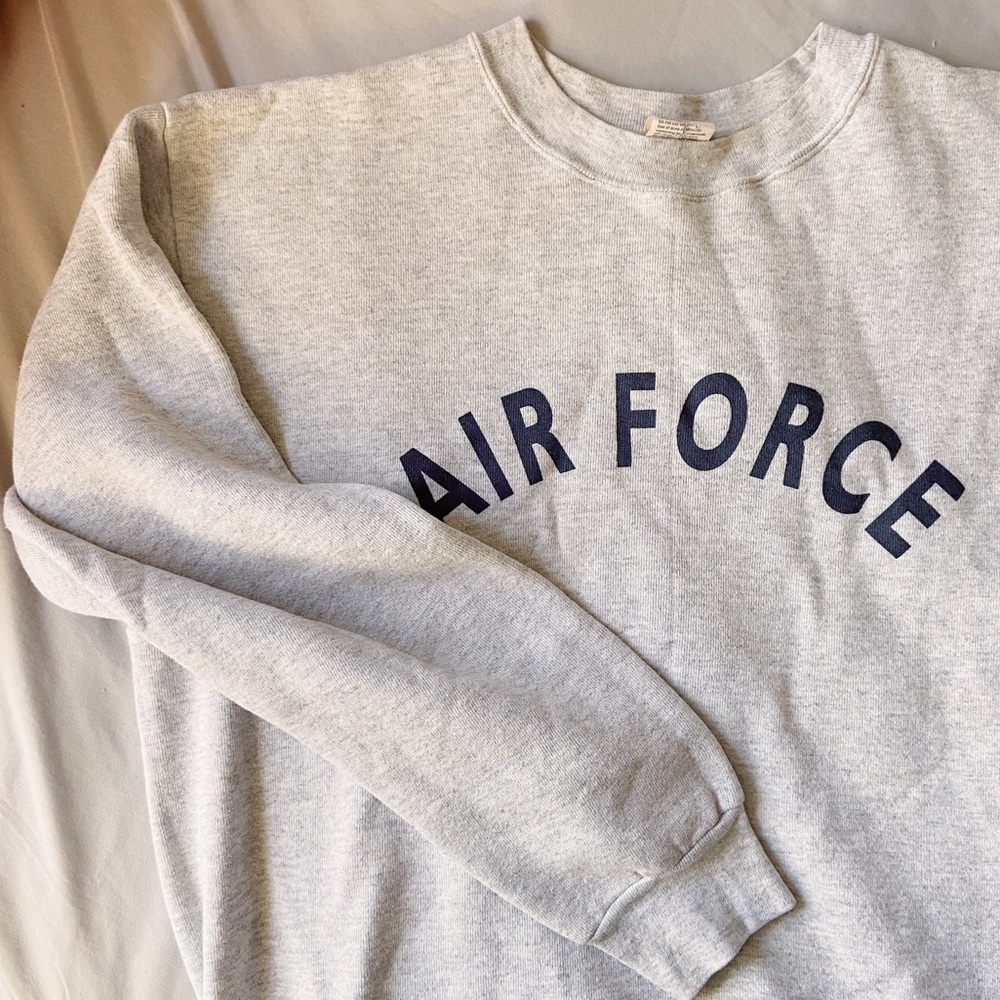 💌 air force vintage crew